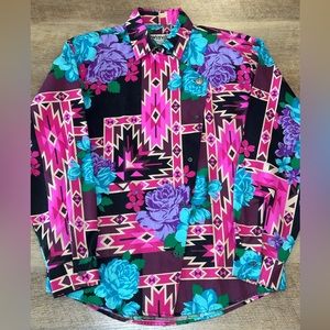 Vintage‎ Western Wrangler Shirt woman’s size Small